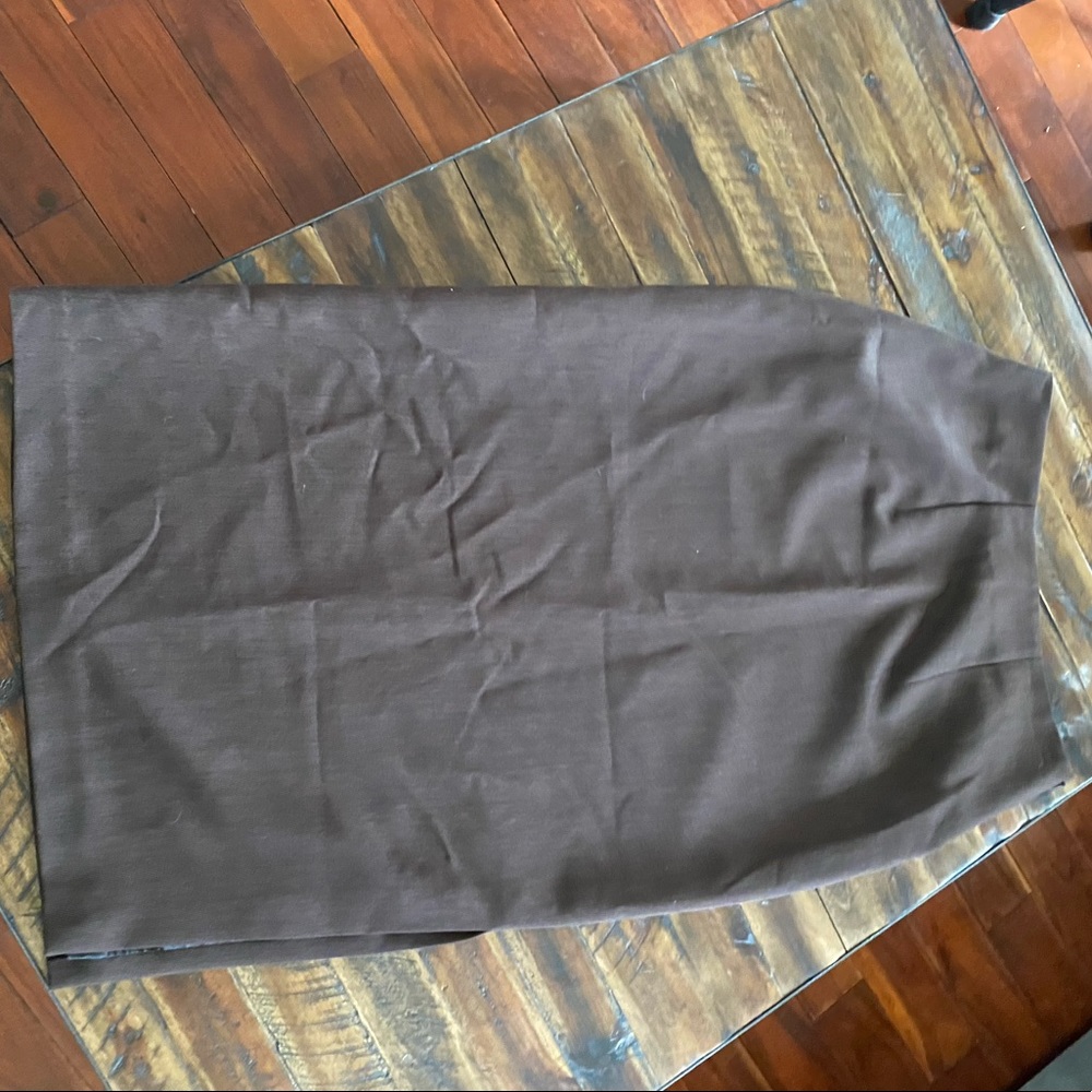 Brown skirt